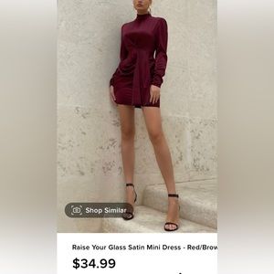 Raise your glass Mini Dress
